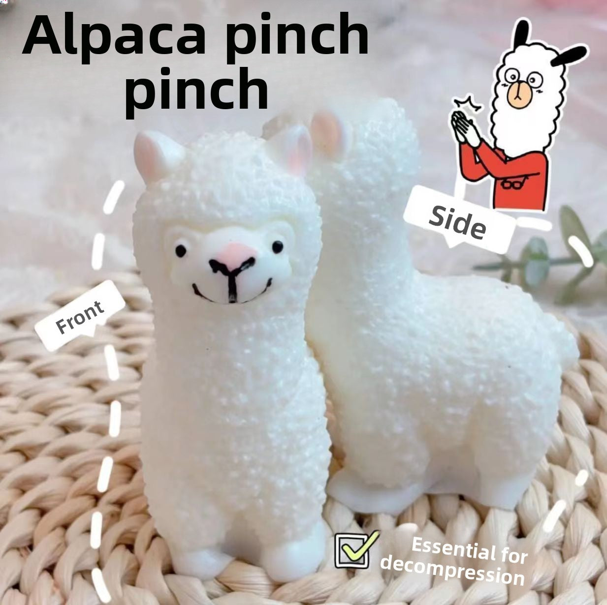 Plush Cat Claw Squishy Stress Relief Toy