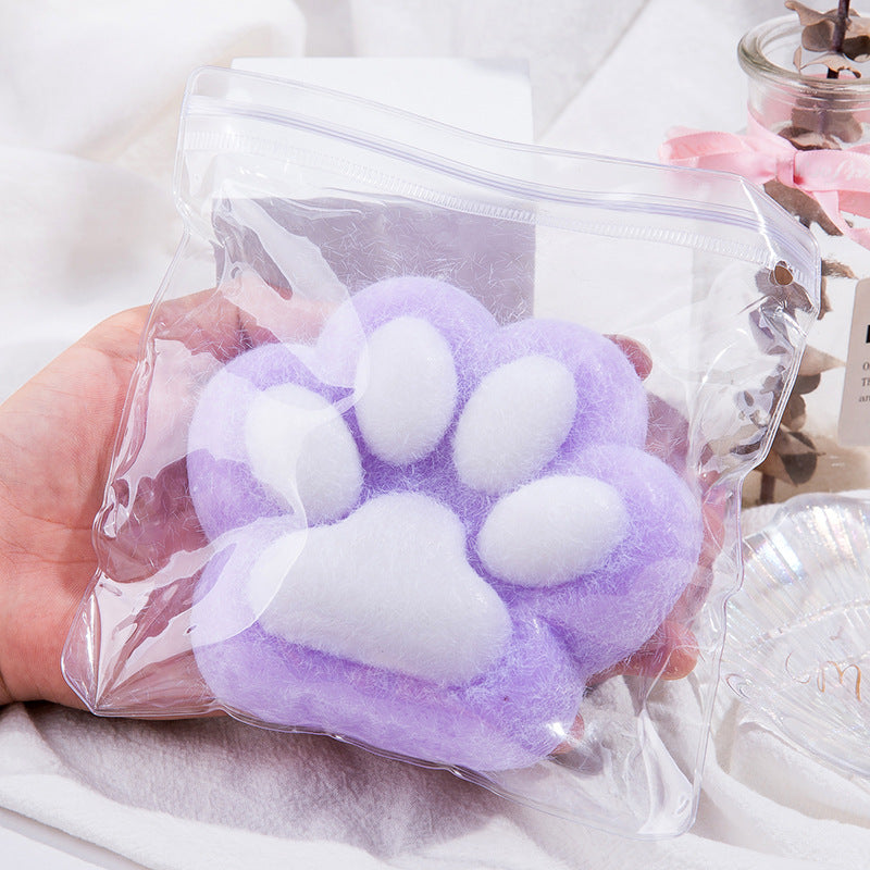 Plush Cat Claw Squishy Stress Relief Toy