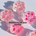 Plush Cat Claw Squishy Stress Relief Toy